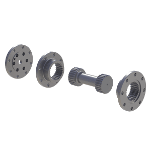 Black Widow EX2 Spline Coupling Connection Option